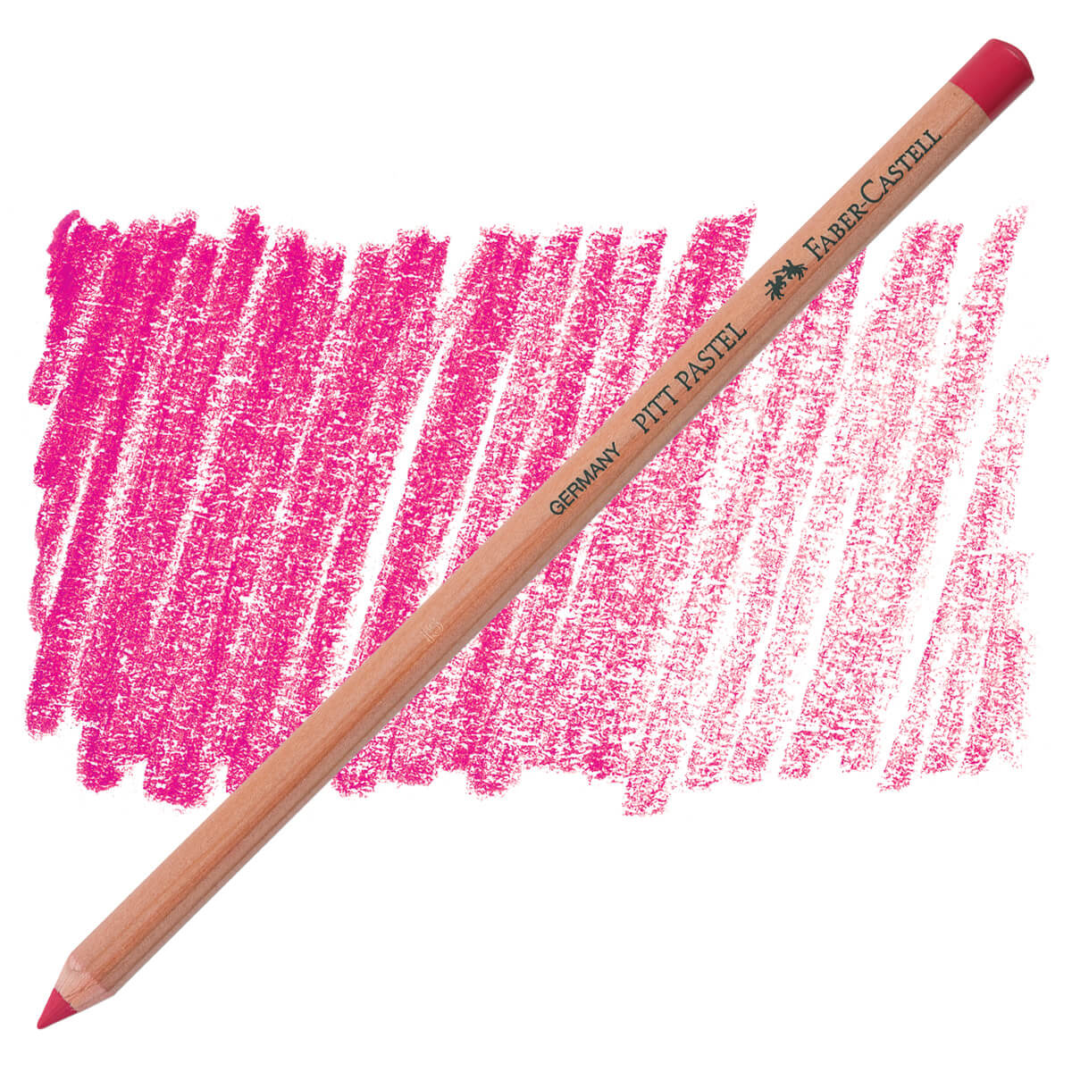 עפרון פיט פסטל 127 *  pitt pastel faber castll karminrosa pink carmine   