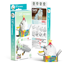 ערכת הרכבה חתול מסיבה  3D CAT COTTONBALL