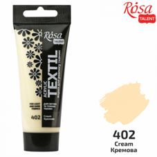 צבע לטקסטיל ROSA 60ML CREAM 402
