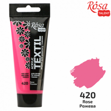 צבע לטקסטיל ROSA 60ML ROSA  420