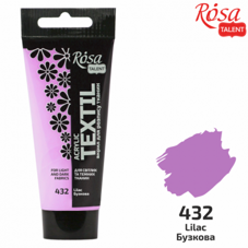 צבע לטקסטיל ROSA 60ML LILAC  432