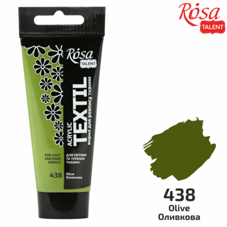 צבע לטקסטיל ROSA 60ML OLIVE 438