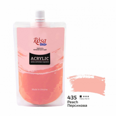 צבע אקריליק סטודיו באריזה רכה 200מ"ל ROSA PEACH 435 