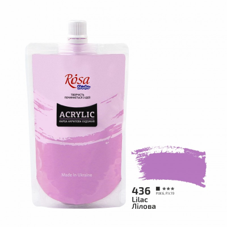 צבע אקריליק סטודיו באריזה רכה 200מ"ל ROSA LILAC 436 