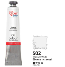 צבע שמן סטודיו  45מ"ל ROSA TITANUIUM WHITE 502