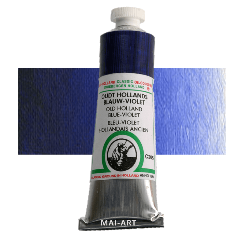 צבע שמן אולד הולנד 40 מל Old Holland Blue Violet סדרה C205