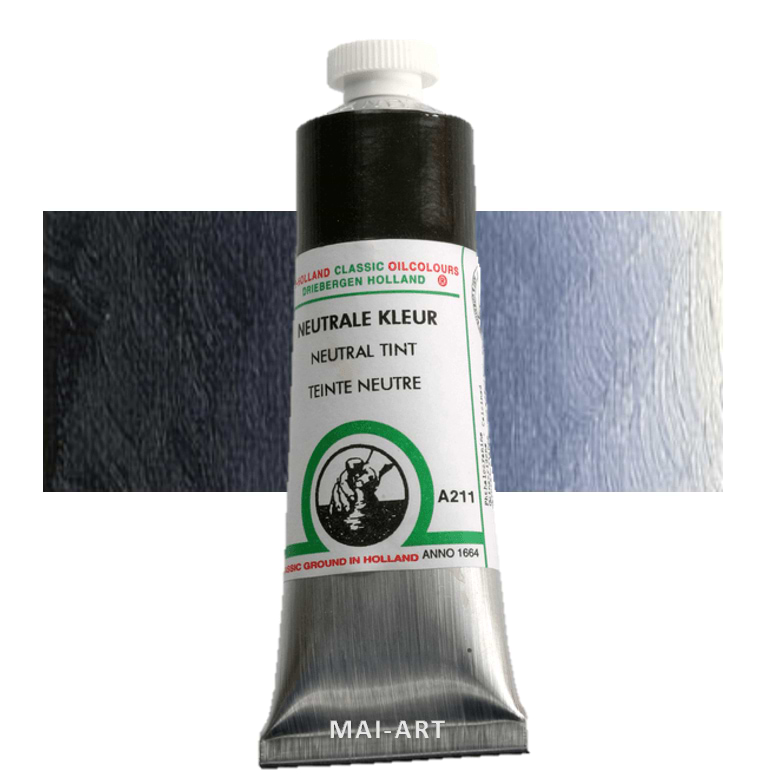 צבע שמן אולד הולנד 40מ"ל  Neutral Tint סדרה A211 