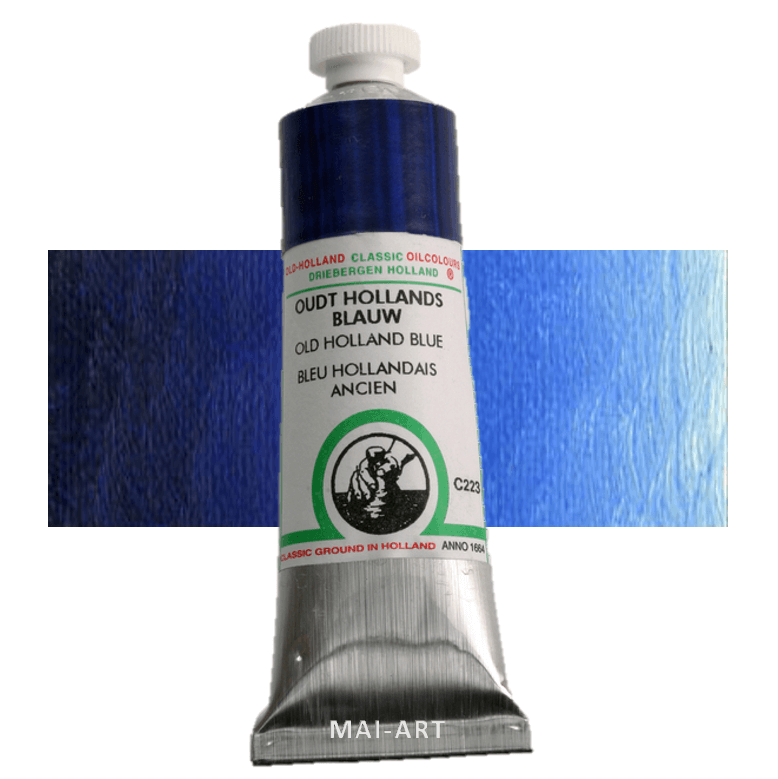 צבע שמן אולד הולנד 40 מל Old Holland Blue סדרה C223