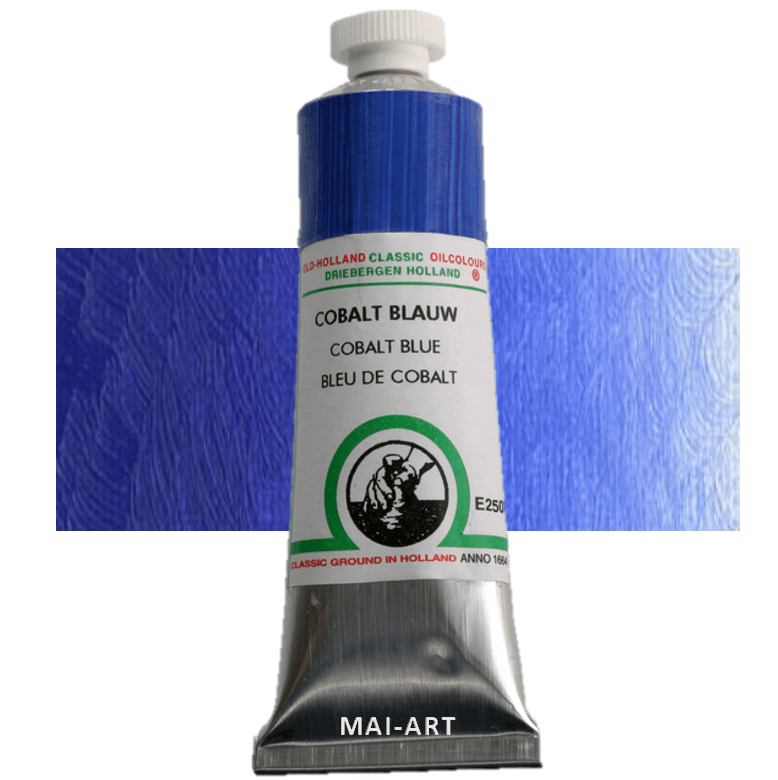 צבע שמן אולד הולנד 40 מל Cobalt Blue סדרה E250