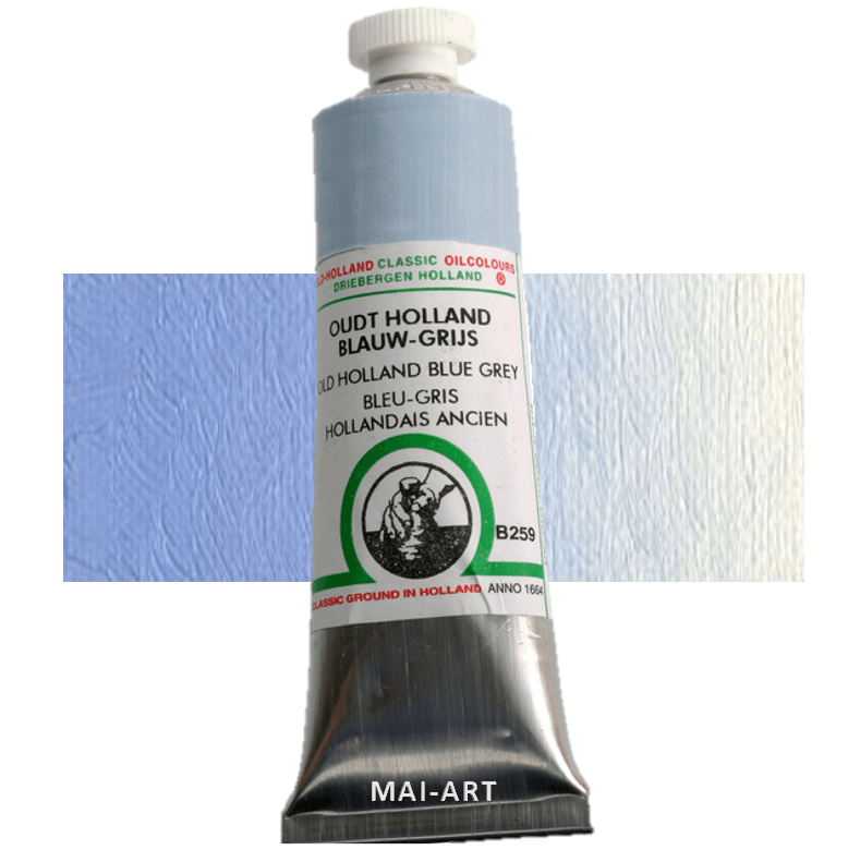 צבע שמן אולד הולנד 40מ"לOld Holland Blue Grey סדרה B259 