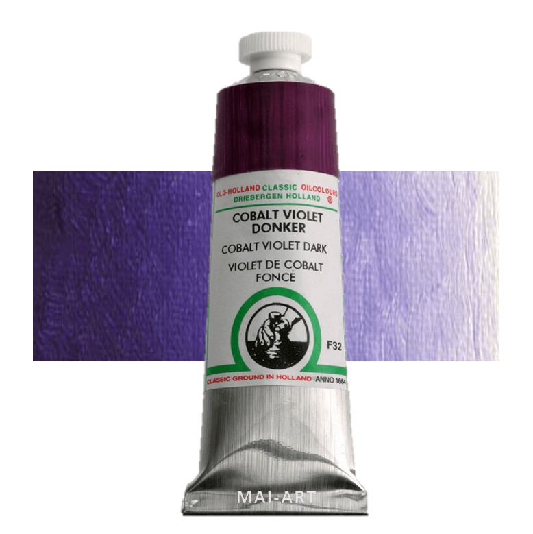 צבע שמן אולד הולנד 40 מל Cobalt Violet Dark סדרה F32