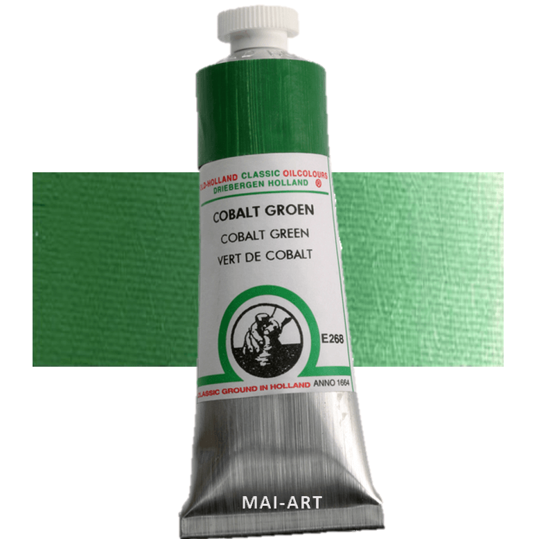 צבע שמן אולד הולנד Cobalt Green סדרה E268
