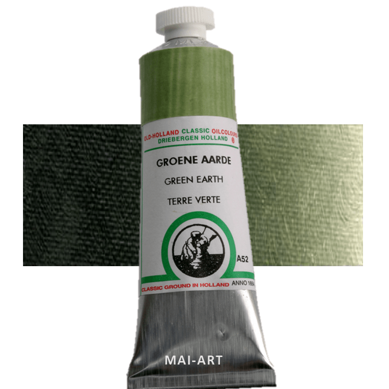 צבע שמן אולד הולנד 40מ"לGreen Earth סדרה A52 