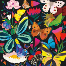 פאזל 500 חלקים- זוהר בחושך BUTTERFLIES ILLUMINATED