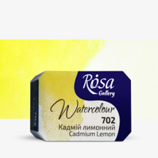 צבע מים קוביה ROSA GALLERY - Cadmium Lemon 702