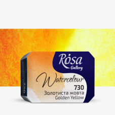 צבע מים קוביה  ROSA GALLERY - Golden Yellow 730