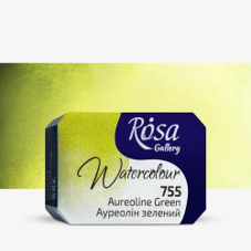 צבע מים קוביה  ROSA GALLERY - Aureoline Green R755