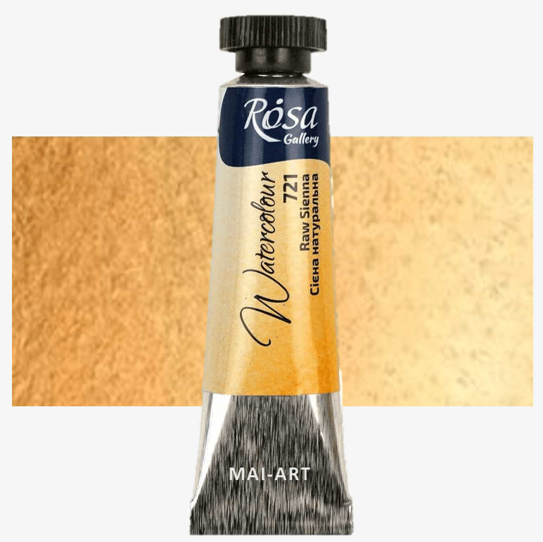 צבע מים שפורפרת  ROSA GALLERY - Raw Sienna 721
