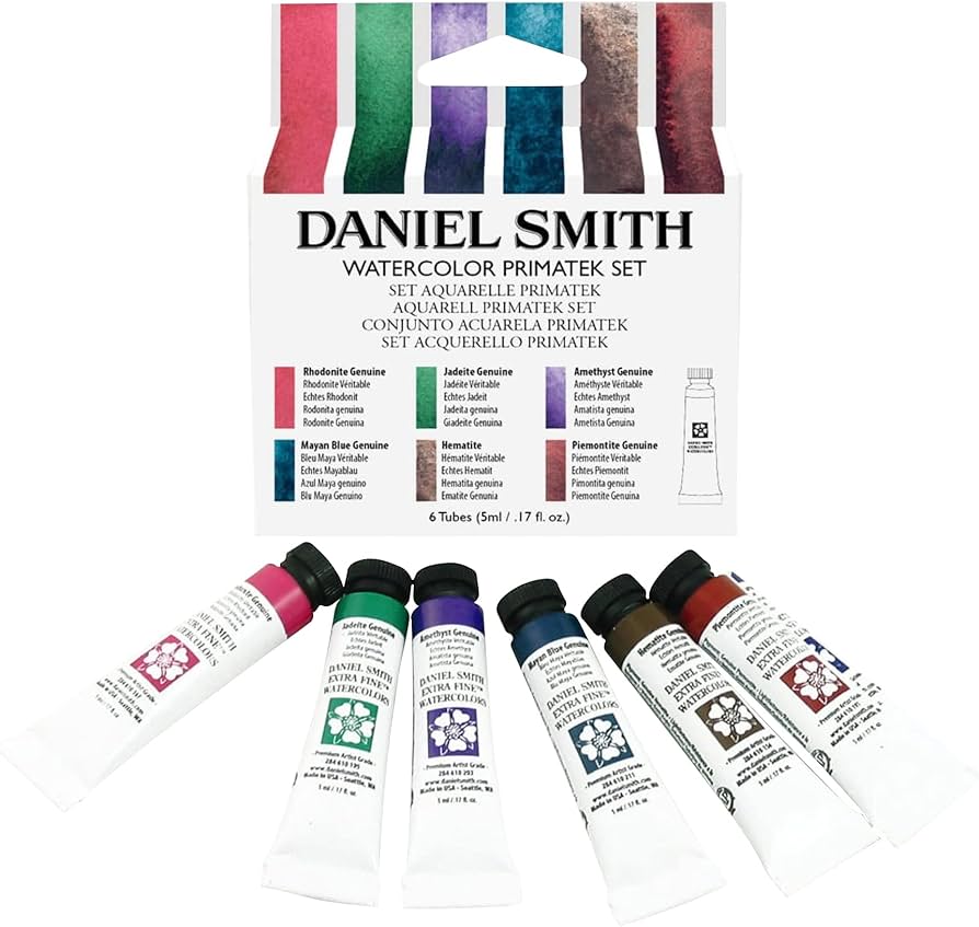 סט 6 צבעי מים DANIEL SMITH WSTERCOLOR PRIMSTEK SET