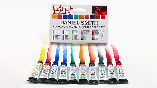 סט 10 צבעי מים DANIEL SMITH ALVE\ARO CASTAGNETS MASTER ARTIST SET