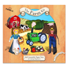 ערכת הרכבה מקרטון THE FARM KIT 4002