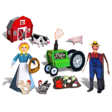 ערכת הרכבה מקרטון THE FARM KIT 4002