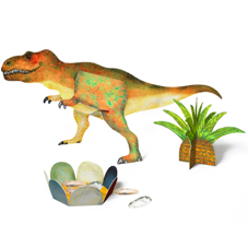 ערכת הרכבה מקרטון PAPER DINO 5001