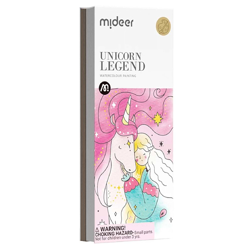 חוברת צביעה מיני UNICORN LEGEND
