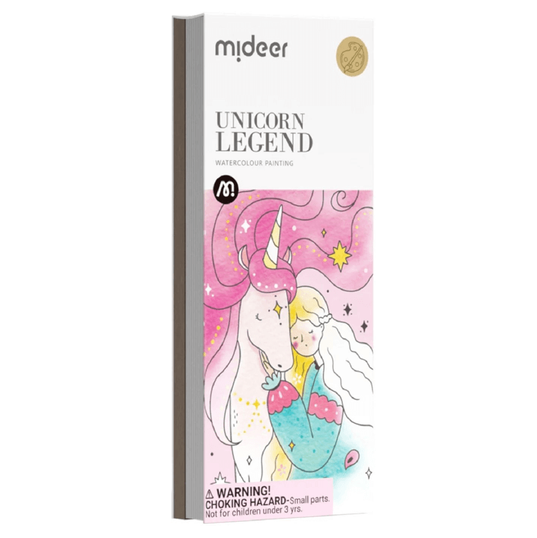 חוברת צביעה מיני UNICORN LEGEND