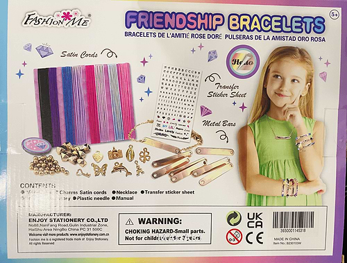 ערכה להכנת צמידי ידידות - FRIENDSHIP BRACELETS