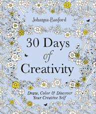 חוברת צביעה ועבודה  30 DAYS OF CREATIVITY 