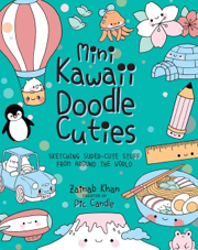 ספר לימוד ציור MINI KAWAII DOODLE CUTIES