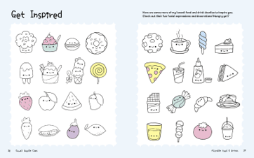 ספר לימוד ציור MINI KAWAII DOODLE CLASS
