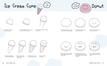 ספר לימוד ציור MINI KAWAII DOODLE CLASS