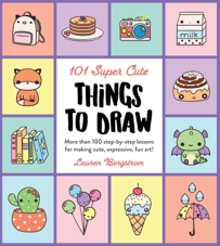 ספר לימוד ציור 101SUPER CUTE  THINGS TO DRAW