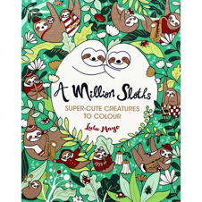 חוברת צביעה A MILLION SLOTHS - LULU MAYO