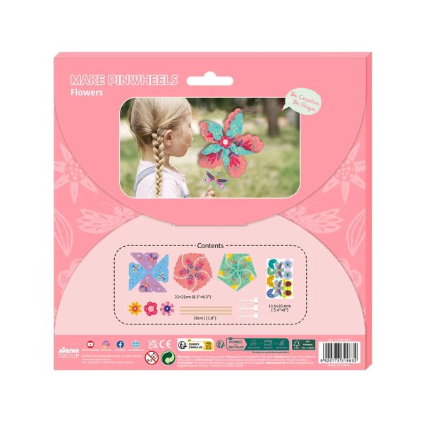 ערכת יצירה שבשבות EVERYDAY CRAFT MAKE PINWHEELS FLOWERS