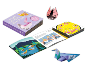 ערכת ספר אוריגמי ORIGAMI BUTTERFLIES BIRDS AND BEES - MARI ONO