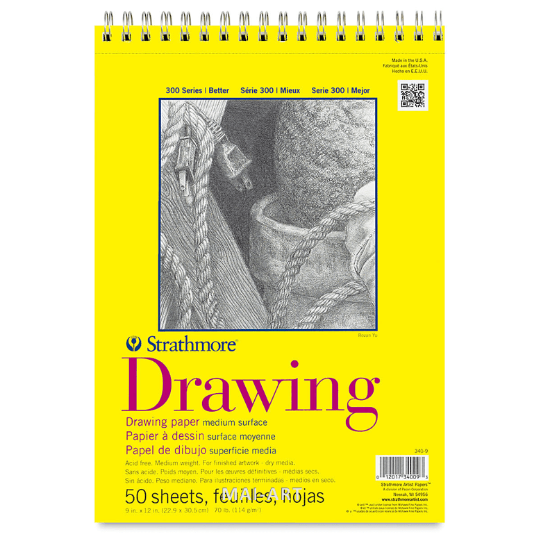 בלוק לרישום סדרה 300 22.9/30.5 DRAWING STRATHMORE