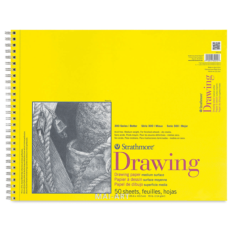 בלוק לרישום סדרה 300 35.6/43.2 DRAWING STRATHMORE