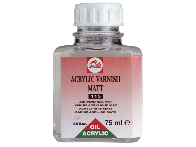 ACRYLIC VARNISH MATT 75 ML TALENS 115