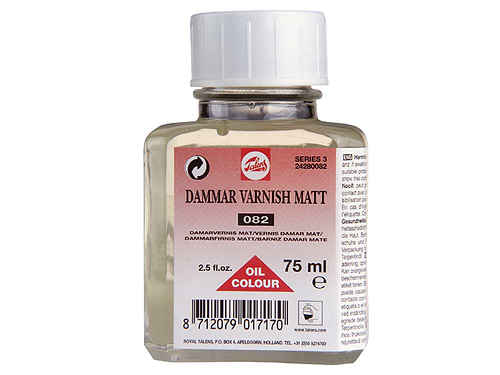 DAMMAR VARNISH MATT 75ML TALENS 082