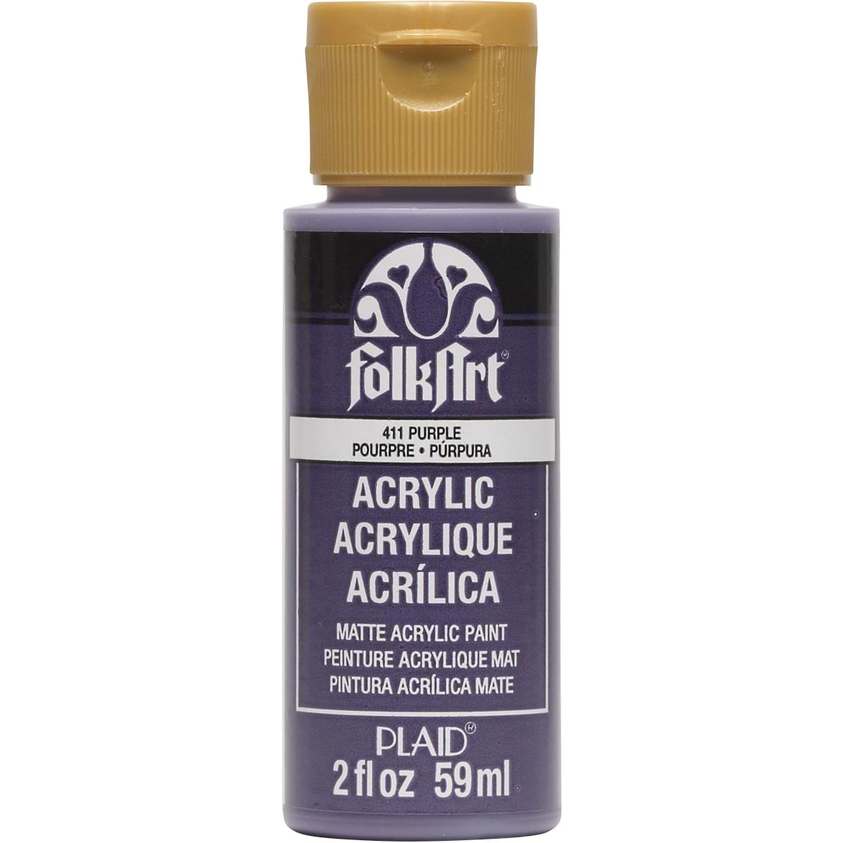 FOLK ART 411 PURPLE