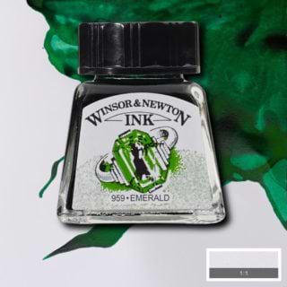 דיו WINSOR & NEWTON EMERALD 