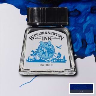 דיו WINSOR & NEWTON BLUE
