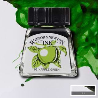 דיו WINSOR & NEWTON APPLE GREEN