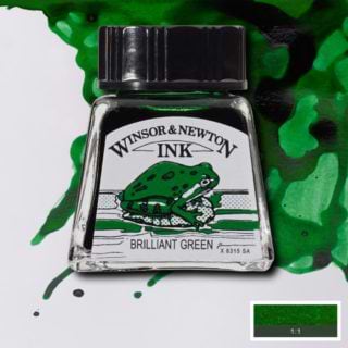 דיו WINSOR & NEWTON BRILLIANT GREEN