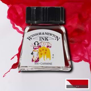 דיו WINSOR & NEWTON CARMINE