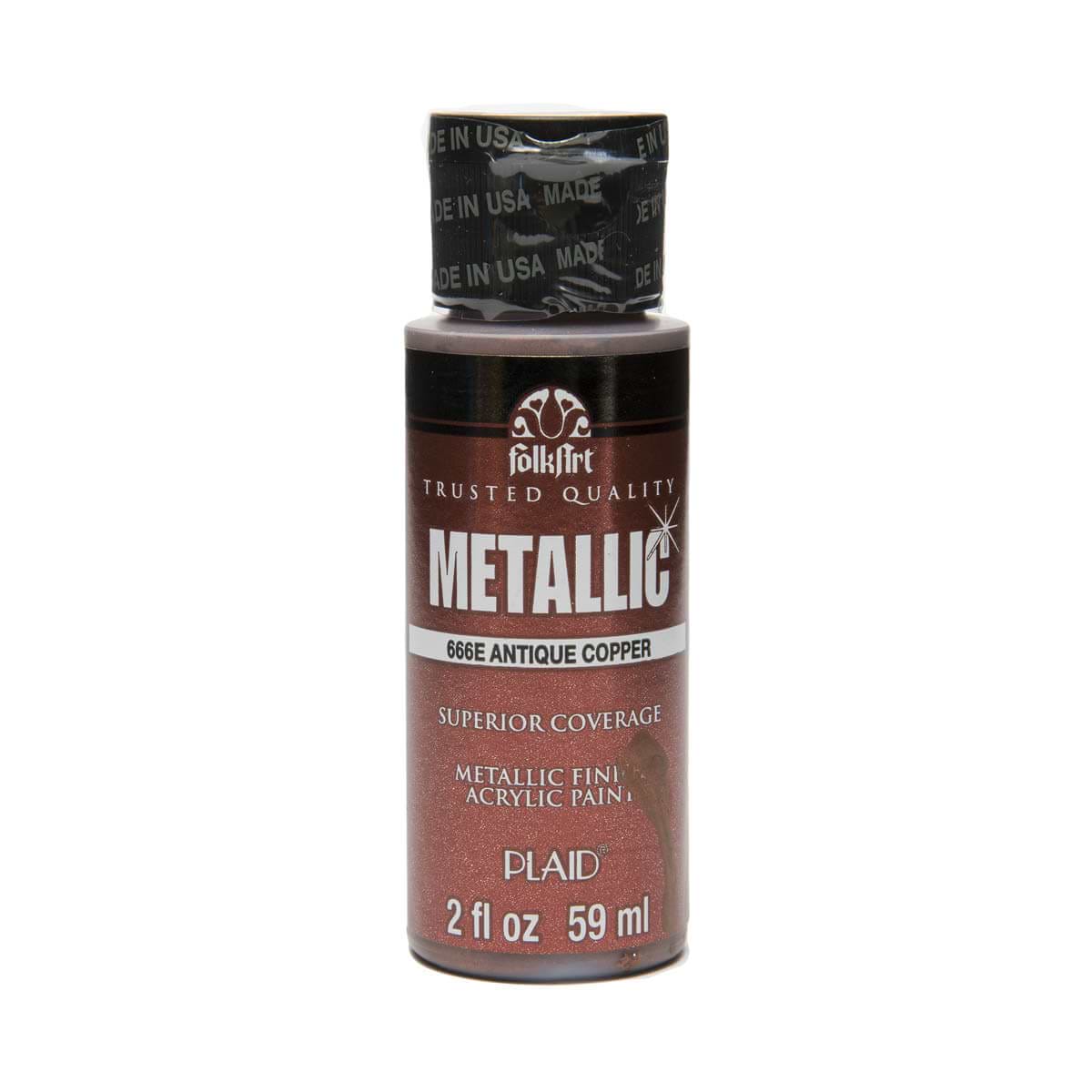 FOLK ART METALLIC 666 ANTIQUE COPPER