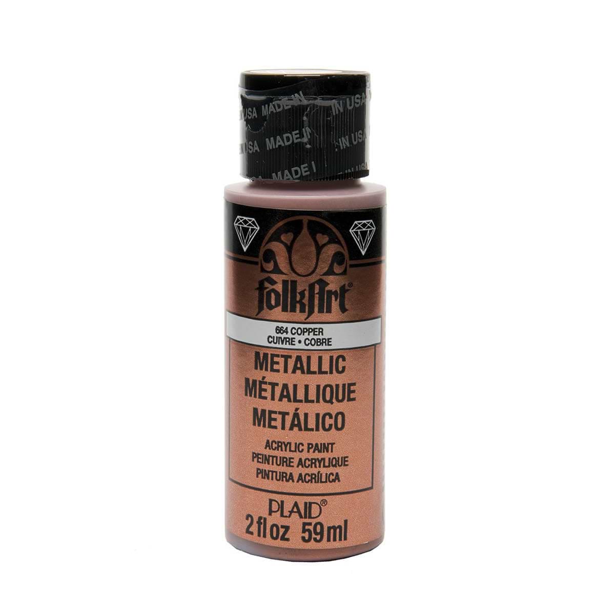 FOLK ART METALLIC 664 COPPER